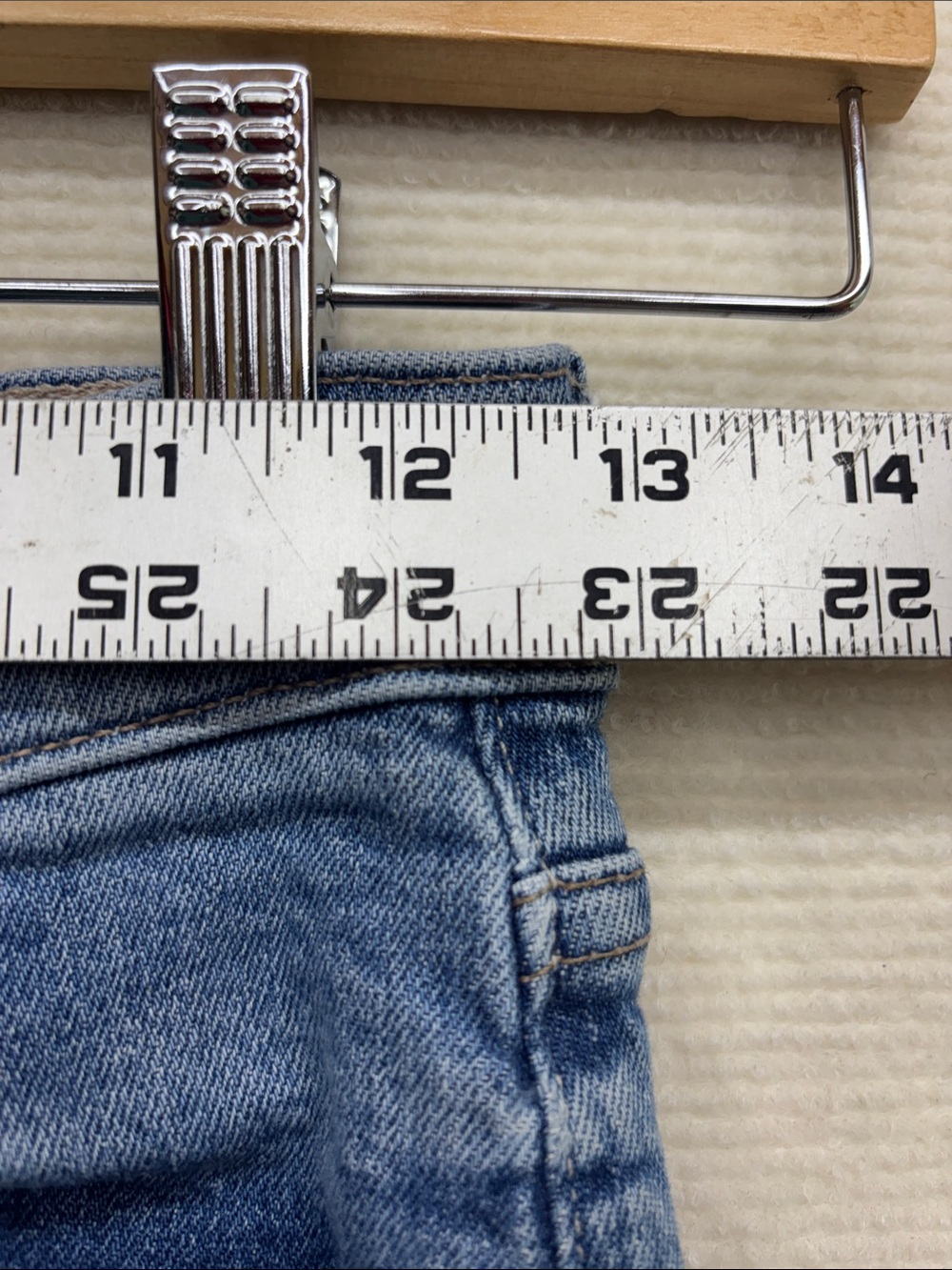 Mother | 27 the pixie dazzler ankle fray boogie down Button-Fly Blue Jeans - Picture 2 of 10